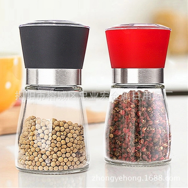 1PCS Creative Mini Convenient Home Pepper Mill Pepper Cannon Manual Grinder  For Kitchen Barbecues Kitchen Tools - AliExpress