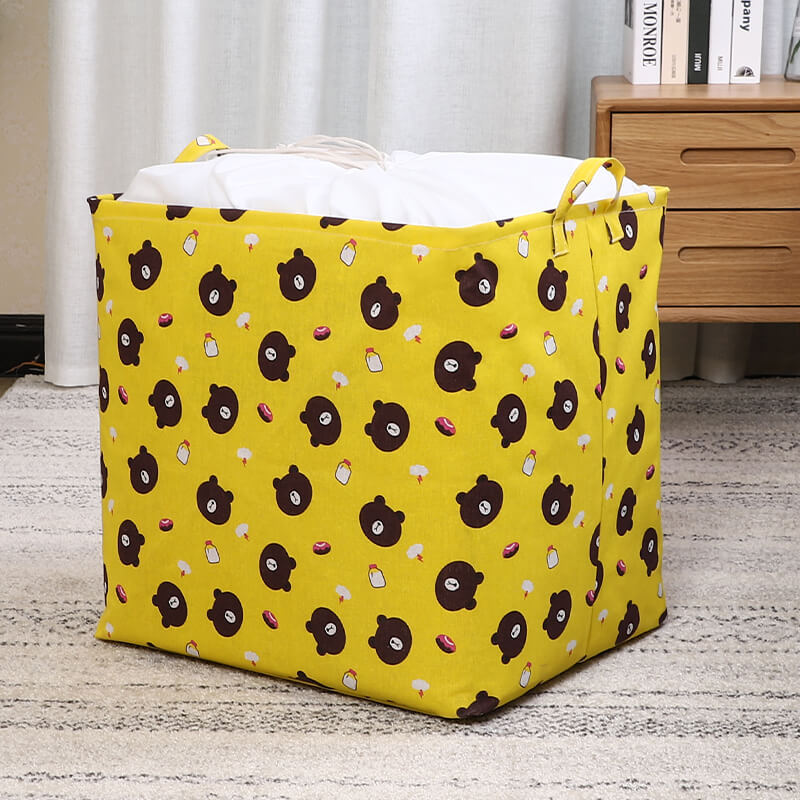 Fabric Household Clothes Storage Basket