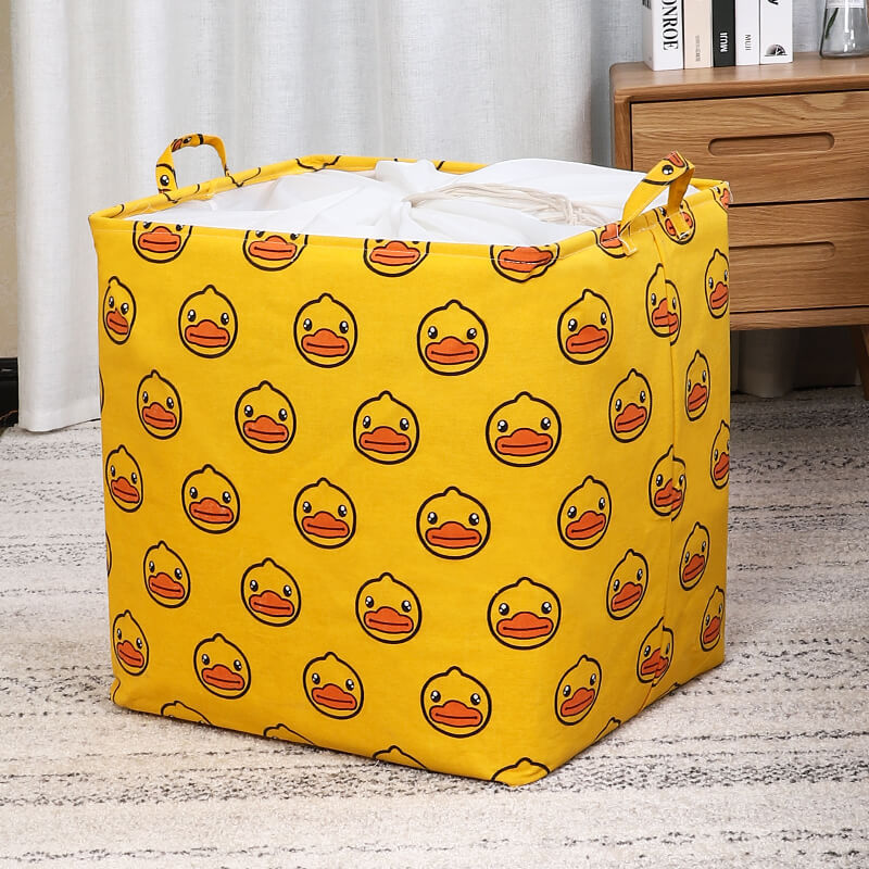 Fabric Household Clothes Storage Basket