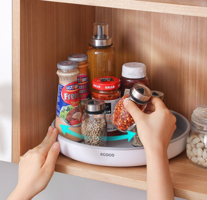 Spice Storage Rack Multifunctional Kitchen Rotating Rack