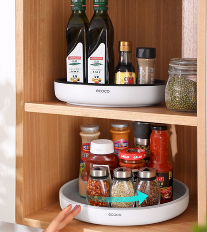 Spice Storage Rack Multifunctional Kitchen Rotating Rack