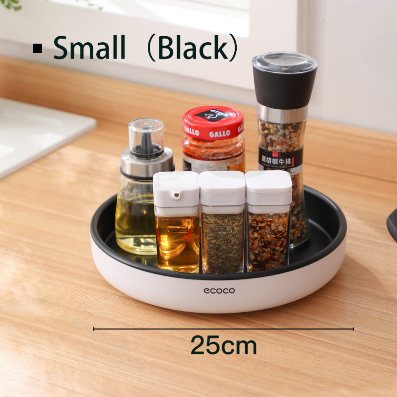 Spice Storage Rack Multifunctional Kitchen Rotating Rack