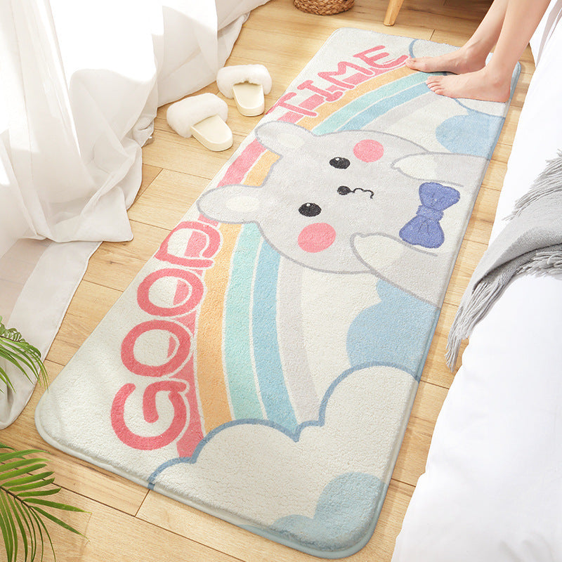 Cartoon Bedside Mat Household