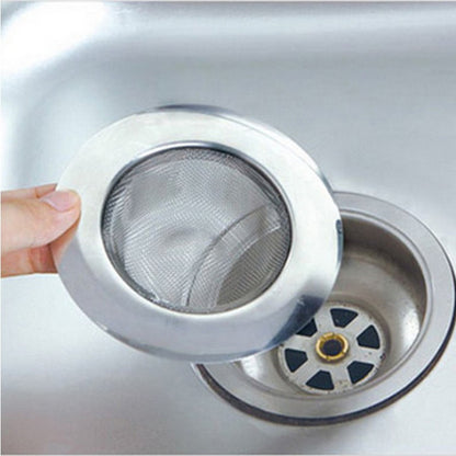 Kitchen Bathroom Sink Stainless Steel Sewer Filter Leaking Net