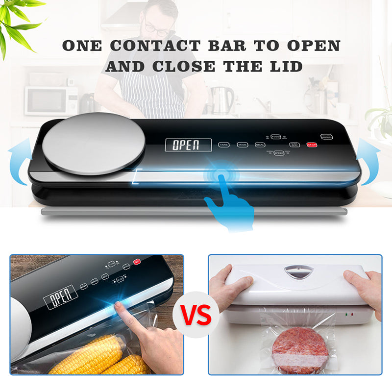 Electric Vacuum Sealer Packaging Machine For Home Kitchen