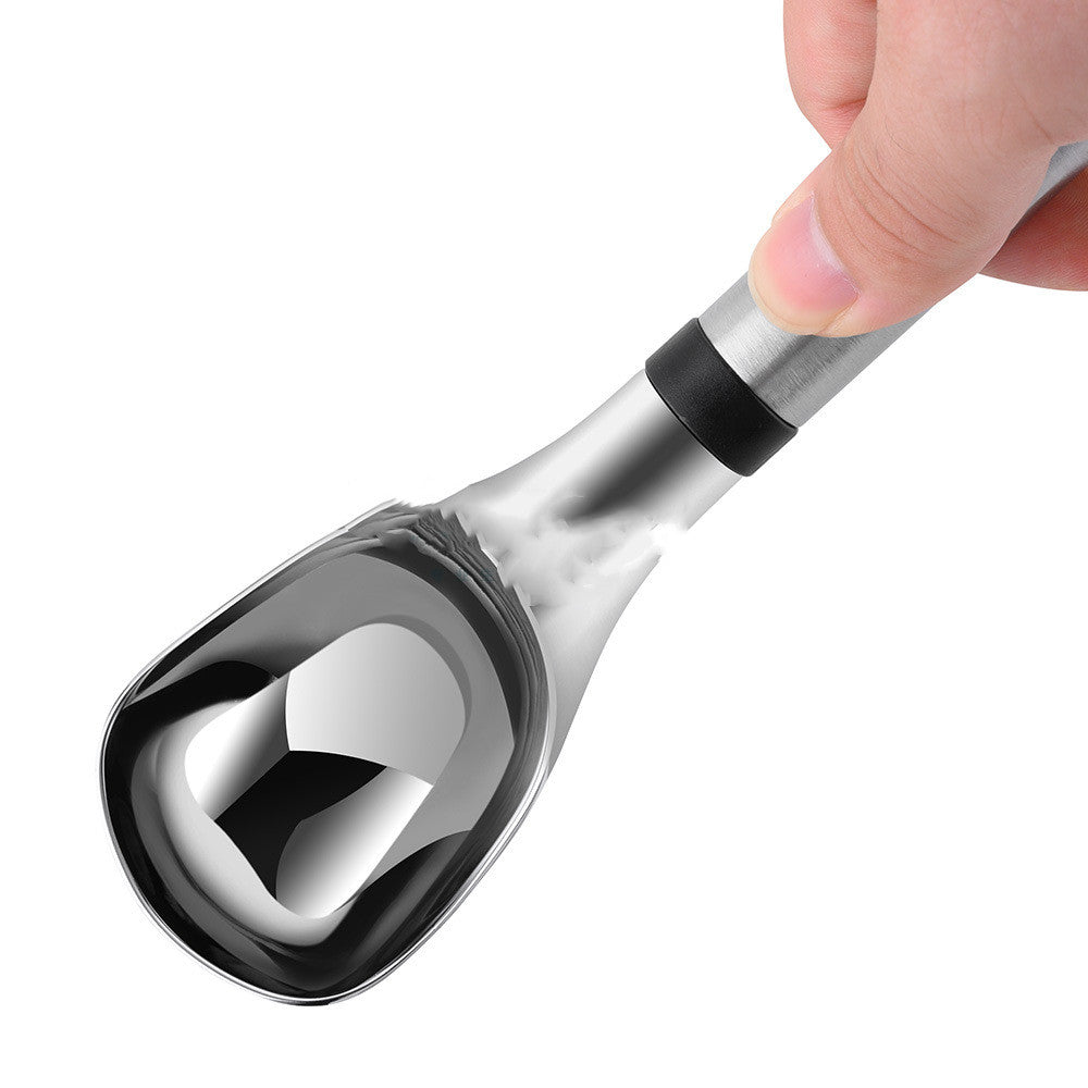 Stainless Steel Ice Cream Spoon Solid Thickened 30ml