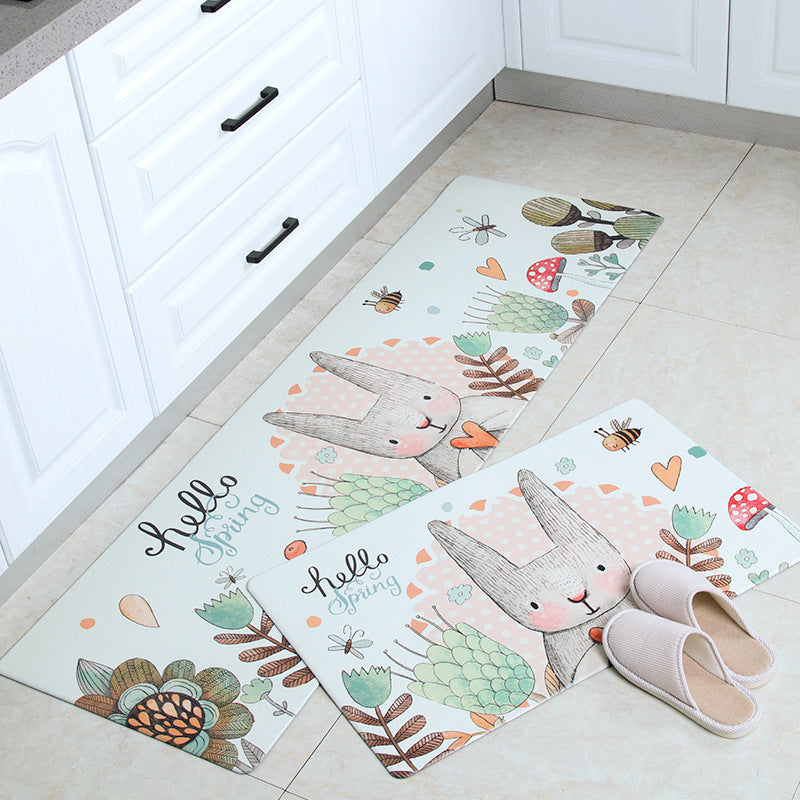 Kitchen floor mats door carpet