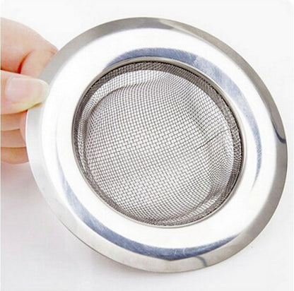 Kitchen Bathroom Sink Stainless Steel Sewer Filter Leaking Net