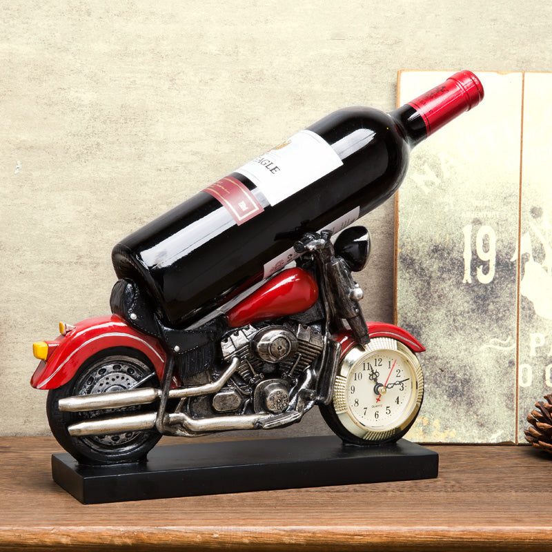 Motorcycle household wine rack