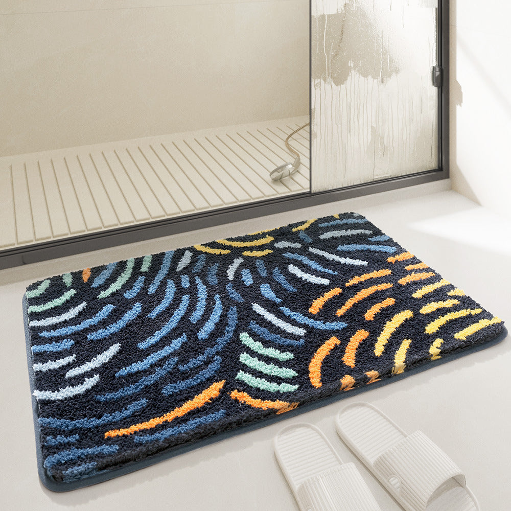 Household Minimalist Bathroom Absorbent Floor Mat