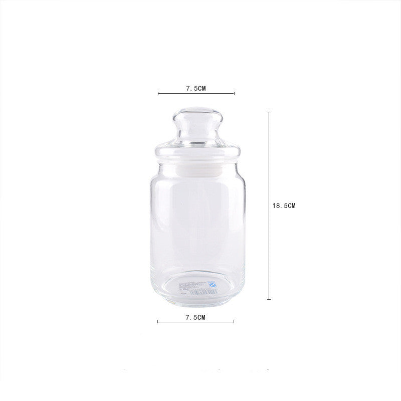 Kitchen glass storage jarKitchen glass storage jar