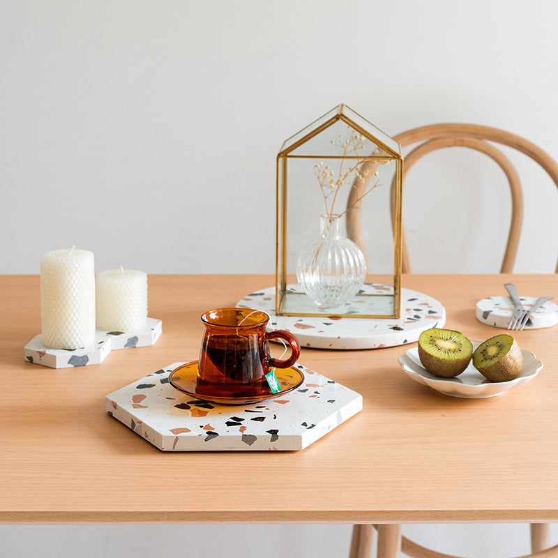 Terrazzo Coaster Kitchen Soft Chopping Board