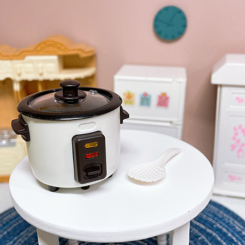 Doll House Kitchen Mini Model Rice Cooker