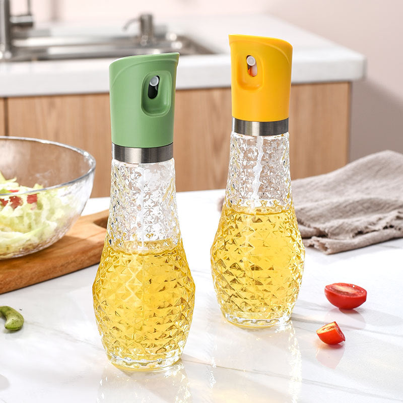 Home Kitchen Fashion Press-on Oil Spray Bottle