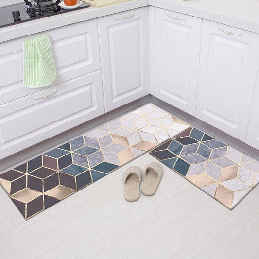 New Creative Rectangular Cartoon Home Kitchen Mat