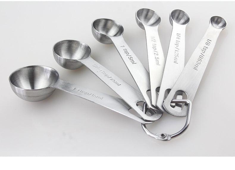 Stainless Steel Kitchen Seasoning Measuring Spoons