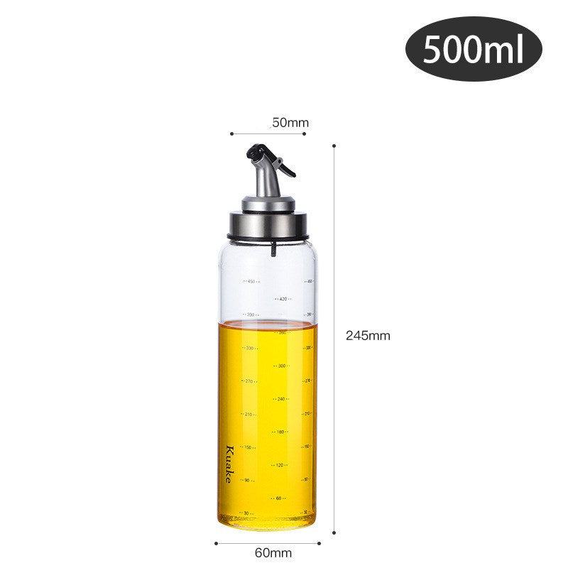 Household Kitchen Supplies Small Oil Bottle Glass Anti-leakage