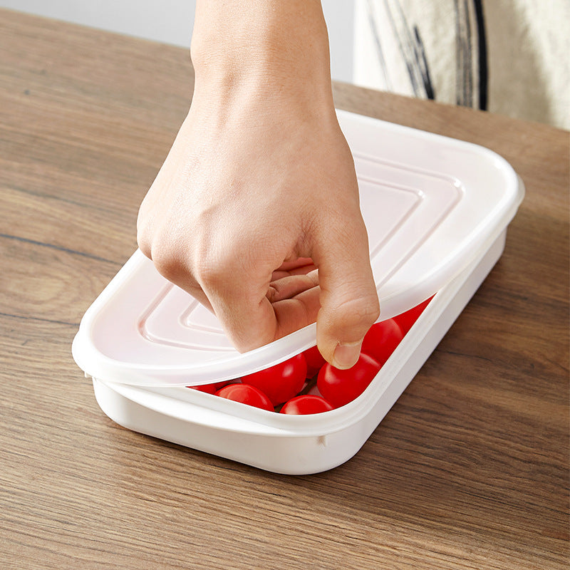 Kitchen grains sealed fresh-keeping household plastic food dumpling box