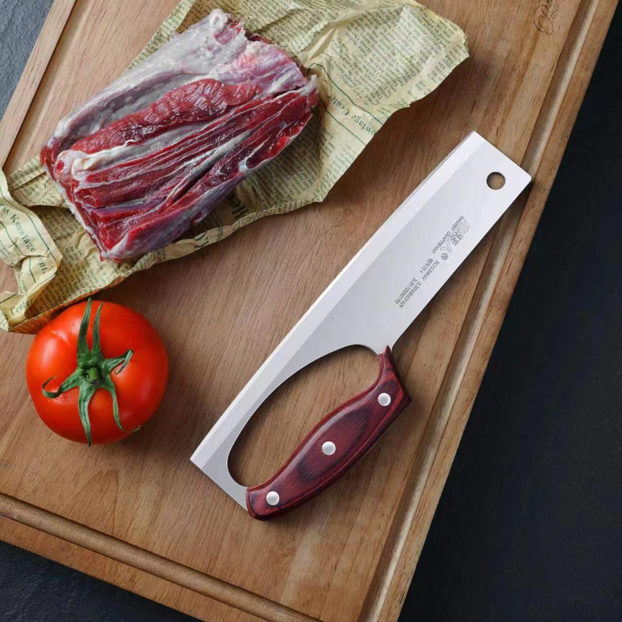 Home Kitchen Chinese Style Forged Stainless Steel Kitchen Knife