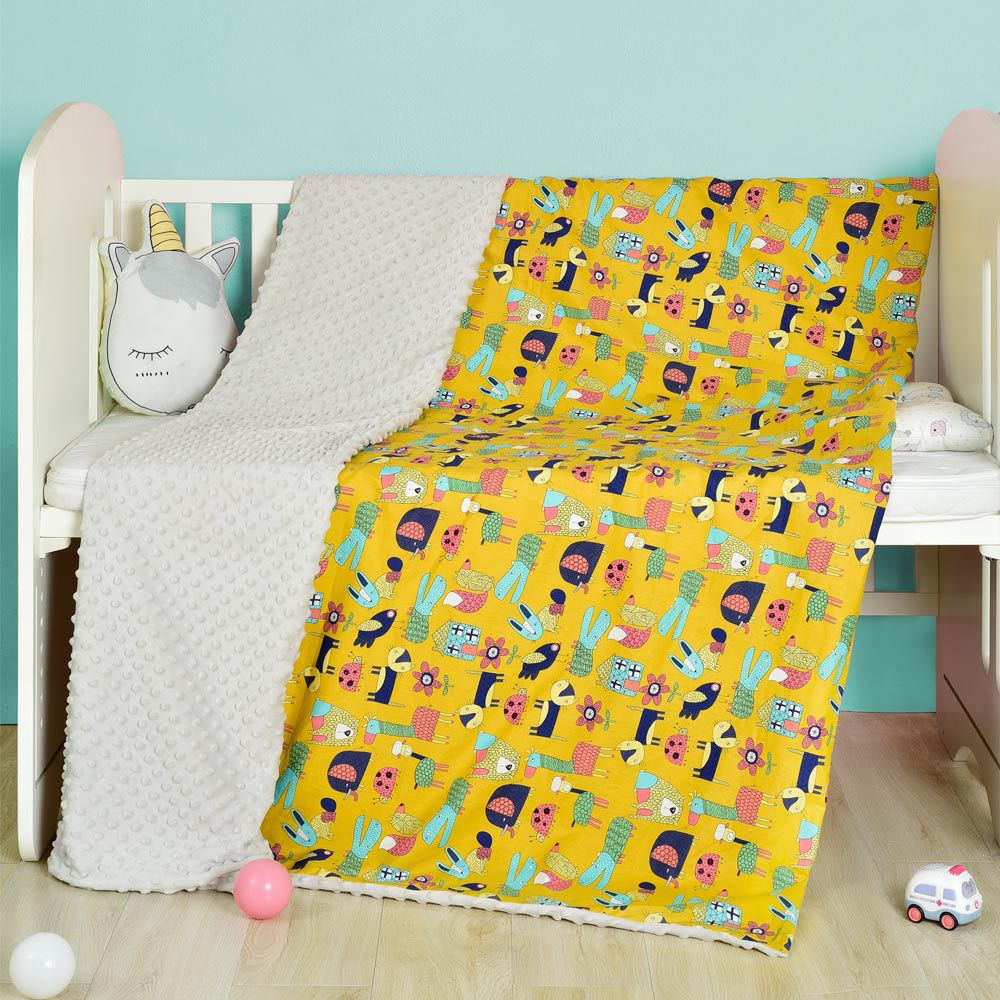 Household Cotton Cartoon Printing Baby Blanket