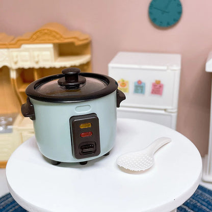 Doll House Kitchen Mini Model Rice Cooker