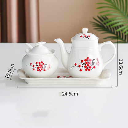 Kitchen Condiment Pot Oil Pot Suit