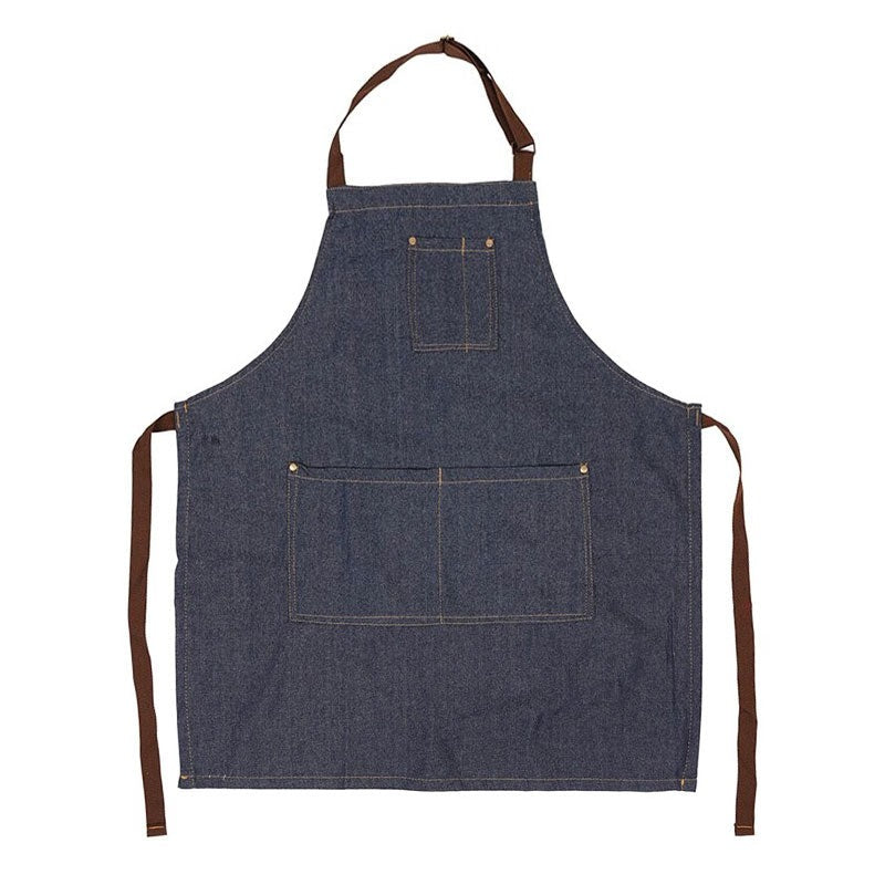 Denim Kitchen Nail Enhancement Advertisement Apron