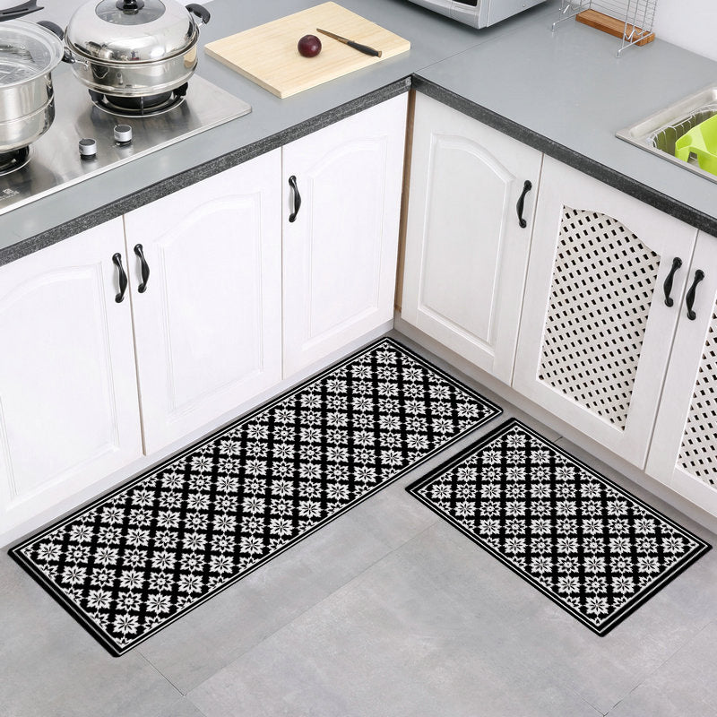 Kitchen Long Floor Mat Carpet Bathroom Water Absorption