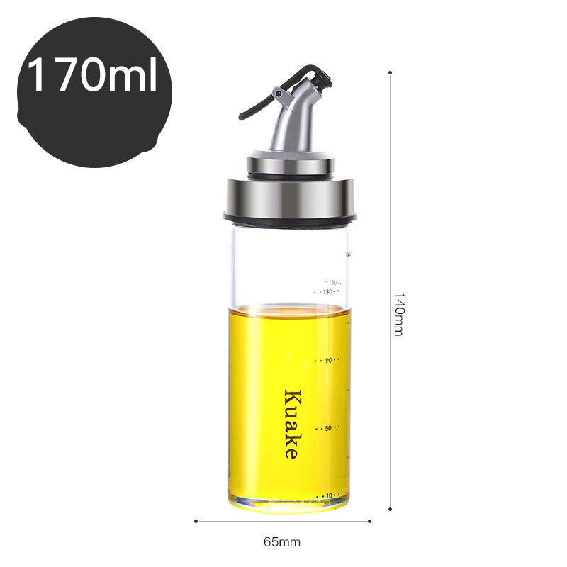 Household Kitchen Supplies Small Oil Bottle Glass Anti-leakage