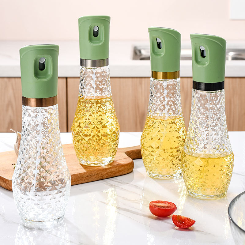 Home Kitchen Fashion Press-on Oil Spray Bottle