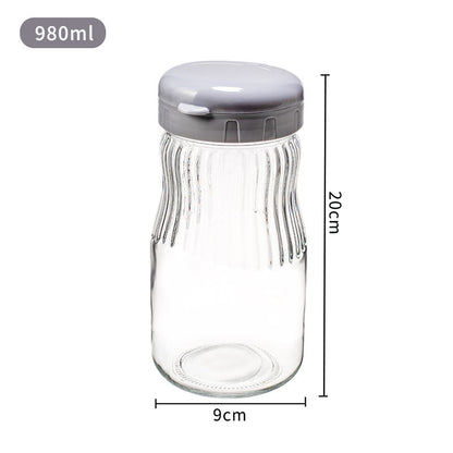 Kitchen Grains Storage Sealed Food Grade Glass Jar