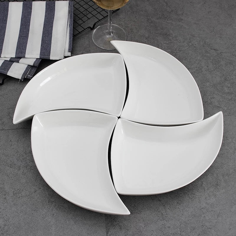 Household Crescent Plate