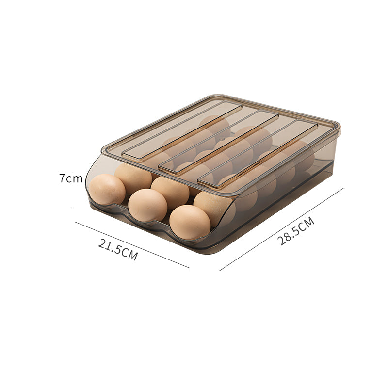 Refrigerator Kitchen Egg Plastic Storage Box