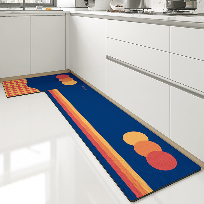 Home Bathroom Kitchen Absorbent Carpet Floor Mat