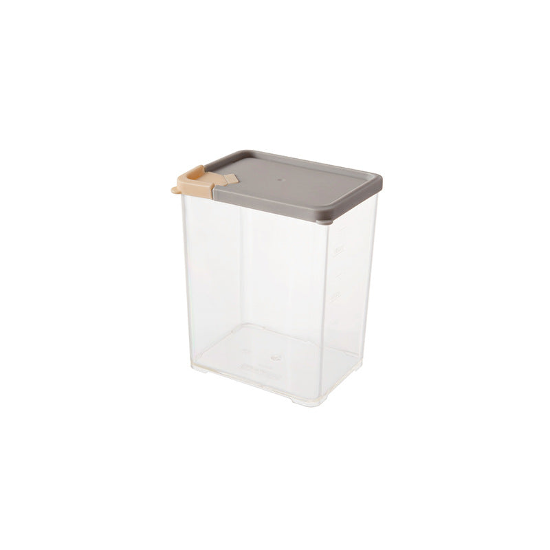 Plastic transparent storage box for kitchen storage