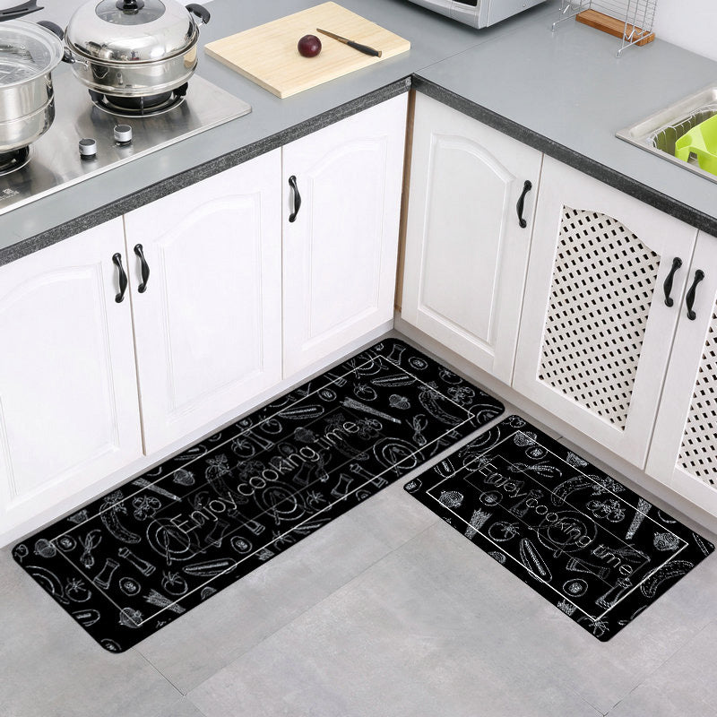 Kitchen Long Floor Mat Carpet Bathroom Water Absorption