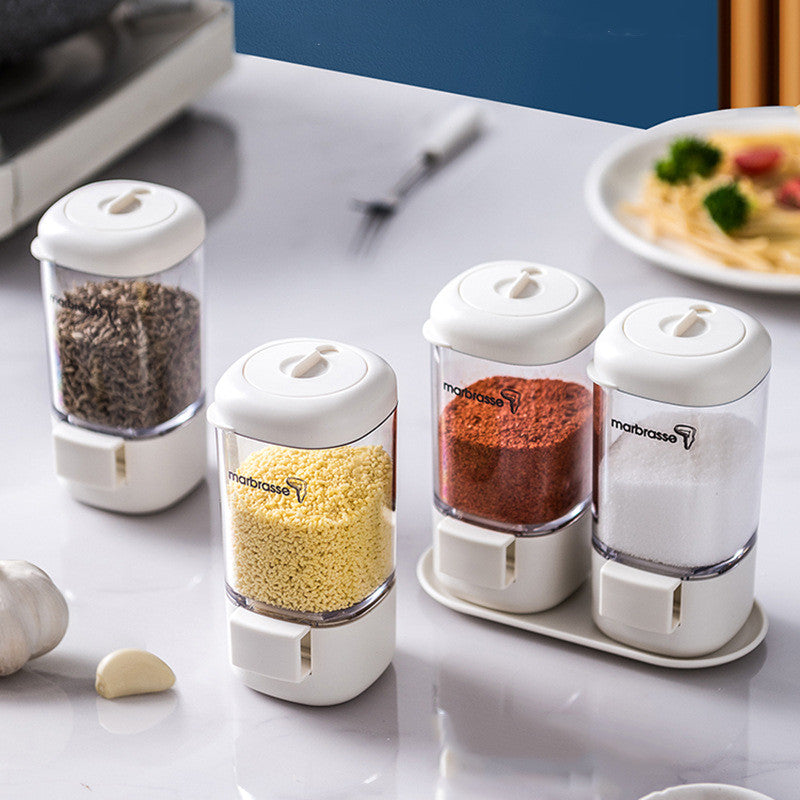 Rotary Seal Home Kitchen Seasoning Jar Combination Set