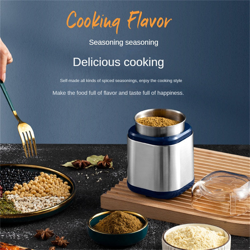 Easy To Carry Intelligent Grinder Not Easily Damaged Or Deformed Grinder Occupying No Space 200w Pure Copper Motor Grain Grinder Kitchen Gadgets