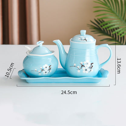 Kitchen Condiment Pot Oil Pot Suit