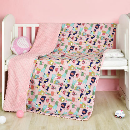 Household Cotton Cartoon Printing Baby Blanket