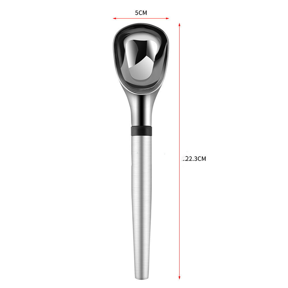Stainless Steel Ice Cream Spoon Solid Thickened 30ml