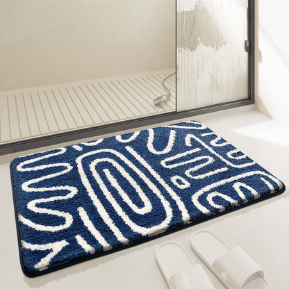 Household Minimalist Bathroom Absorbent Floor Mat