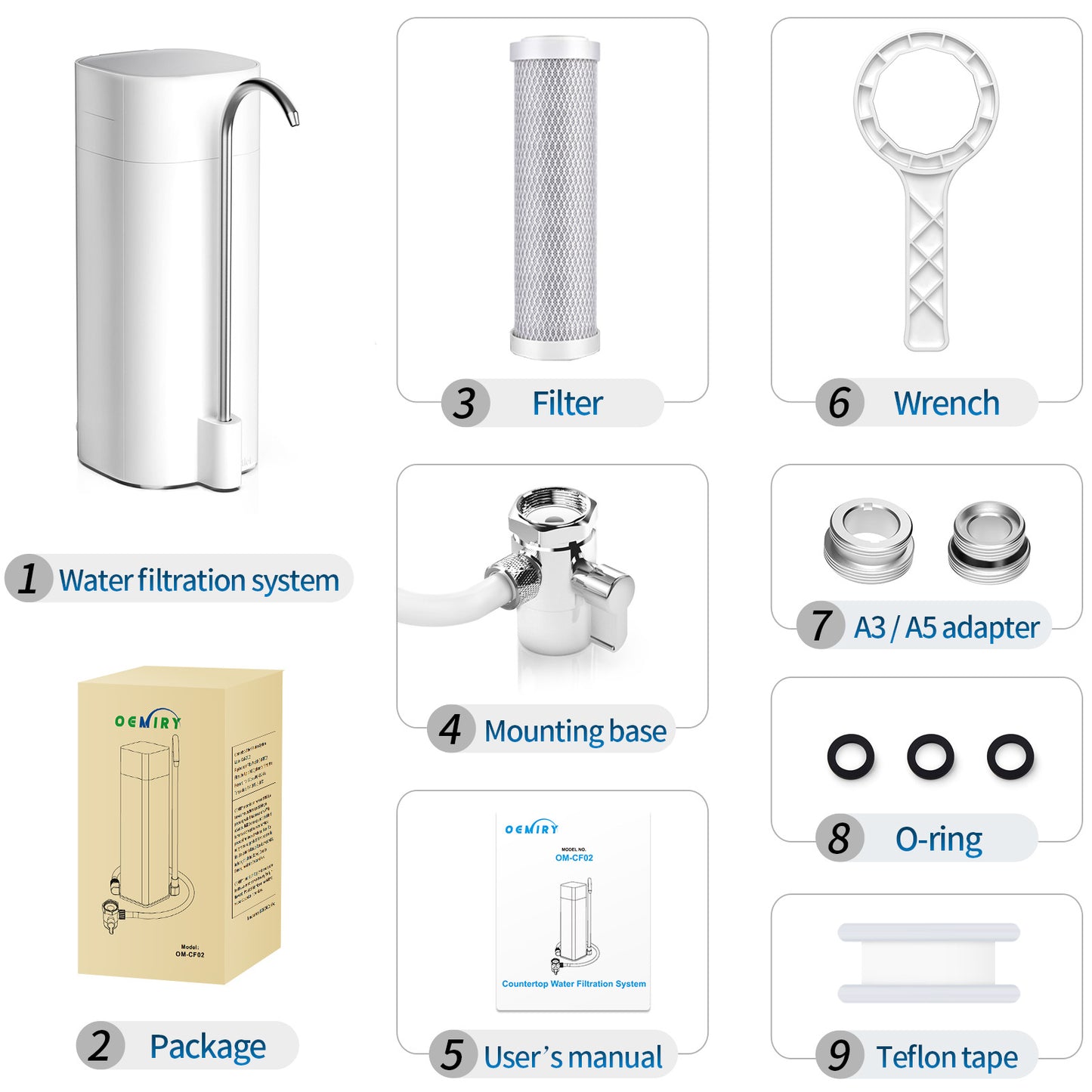 Household Kitchen Desktop High-end Tap Water Direct Drinking Machine