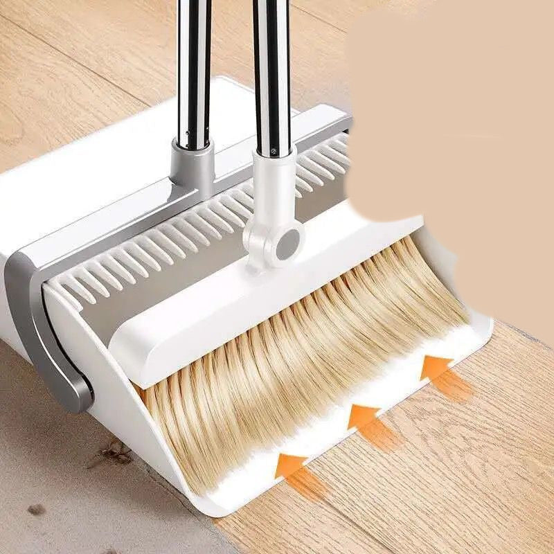 Household Sweeper Soft Broom Dustpan Combination