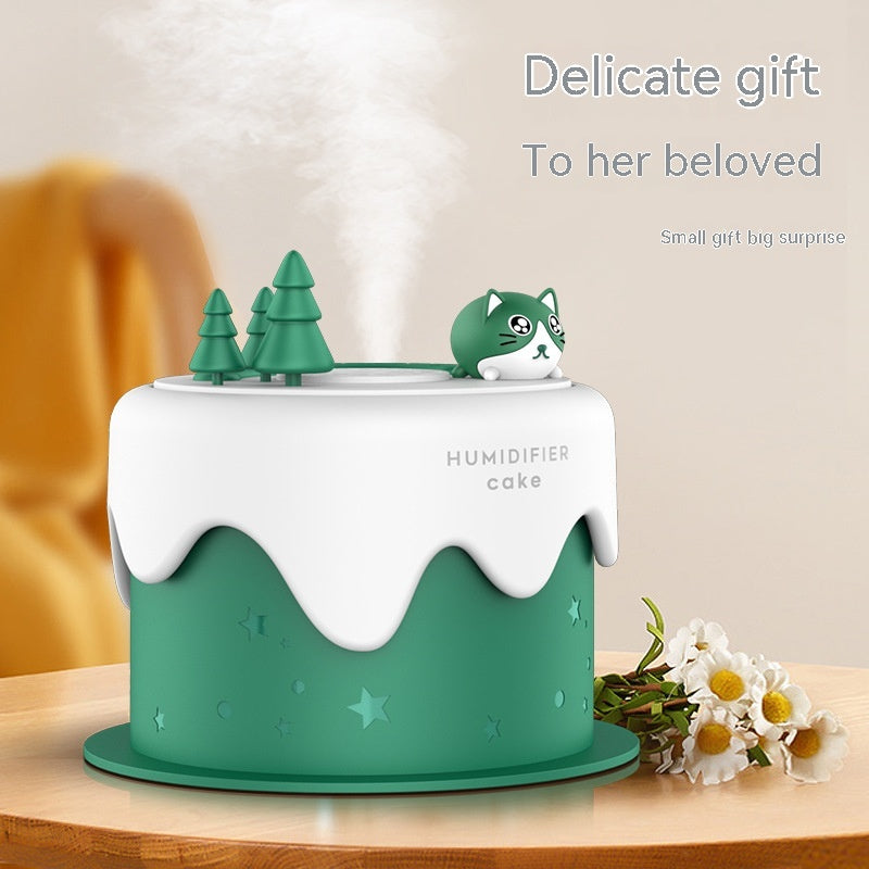 Cake Mini Humidifier Household Silent Desktop