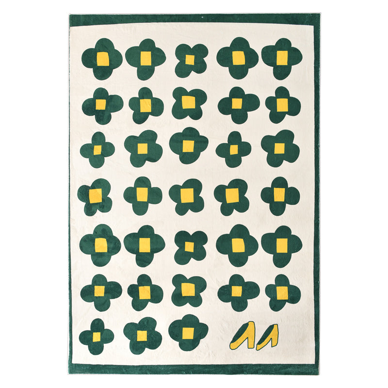 Cashmere Simple Small Flower Carpet Household