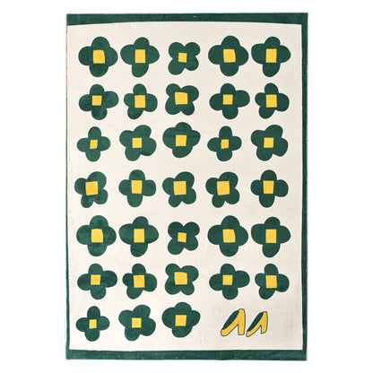 Cashmere Simple Small Flower Carpet Household