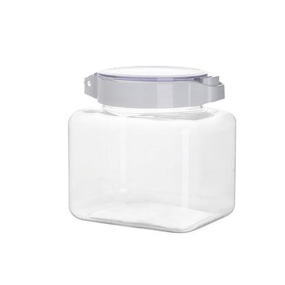 Kitchen Transparent Airtight Jar Grain Storage Plastic