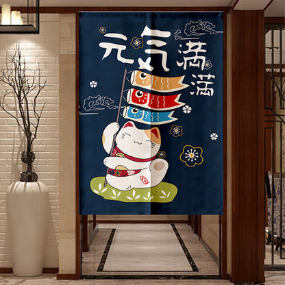 Kitchen Partition Porch Feng Shui Lucky Curtain