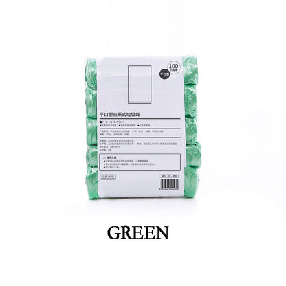 Kitchen Flat-mouth Garbage Thickened Classification Plastic Bag